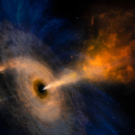 Scoperto un buco nero "vagabondo" che divora una stella lontano dal centro